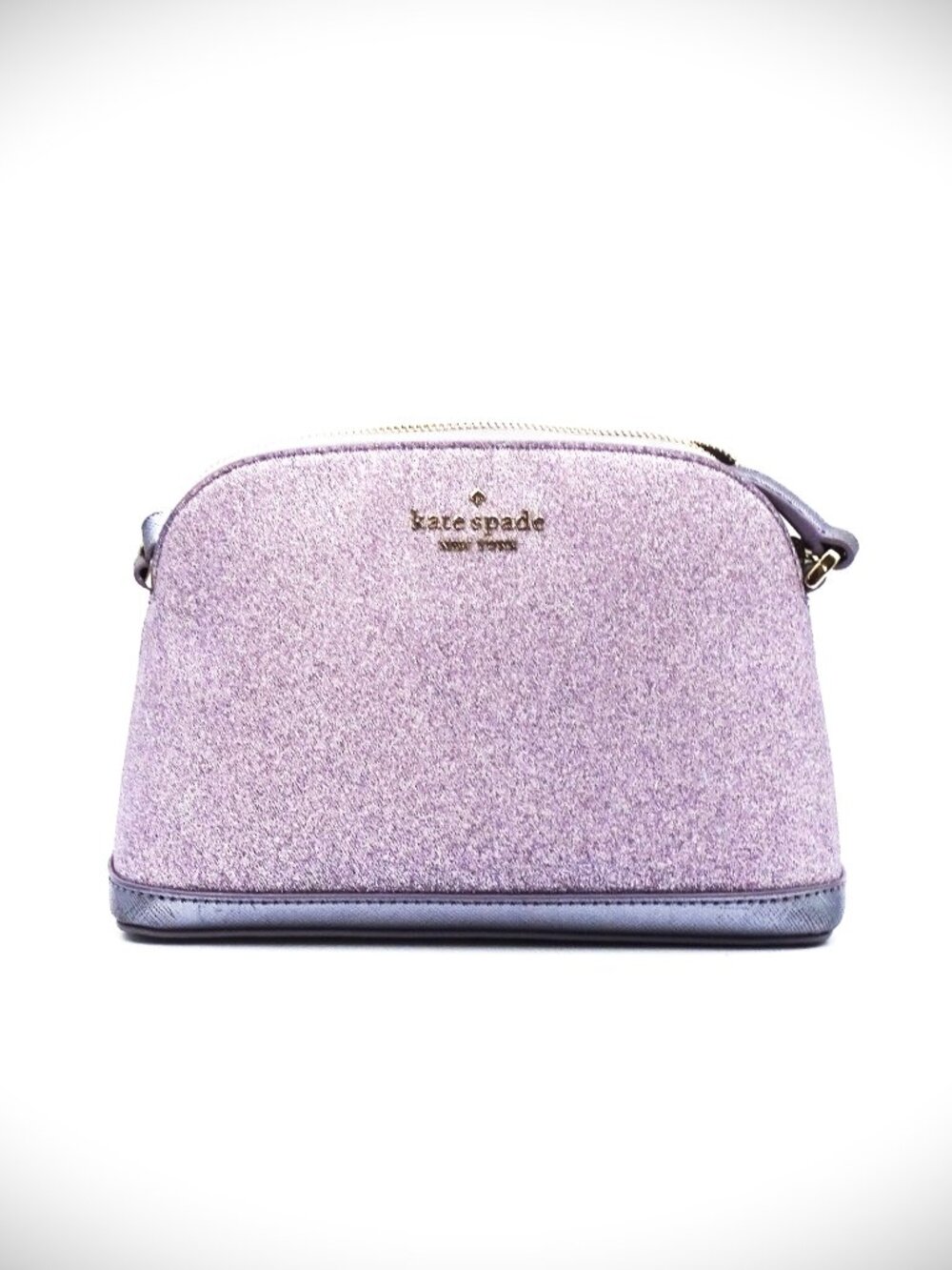 KATE SPADE New York Glitter Lilac Color Small Crossbody Bag